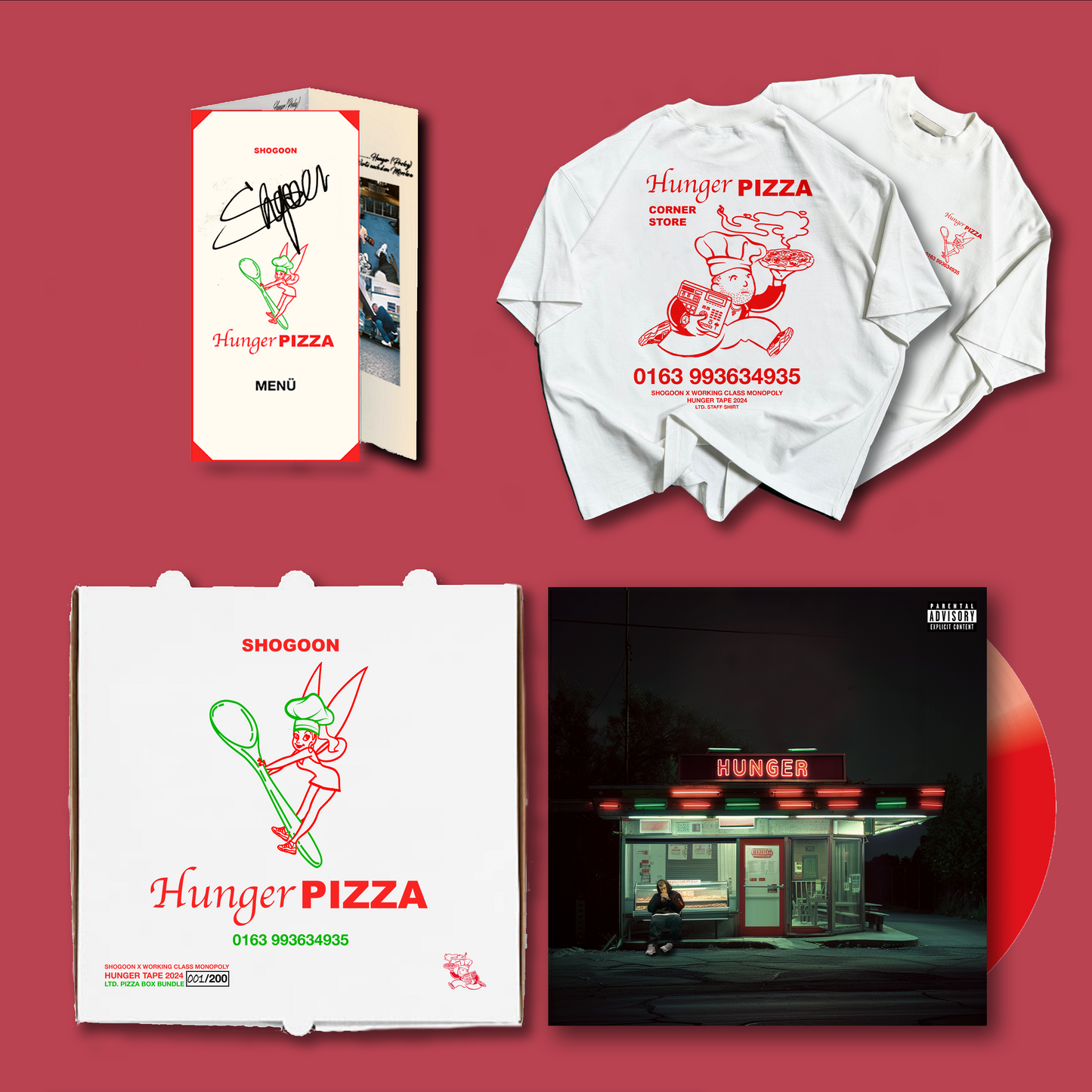 HUNGER PIZZA BUNDLE (Limitiert)