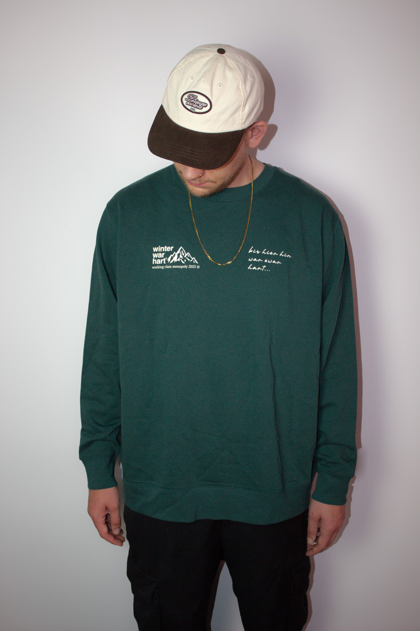 WWH SWEATER PINE GREEN