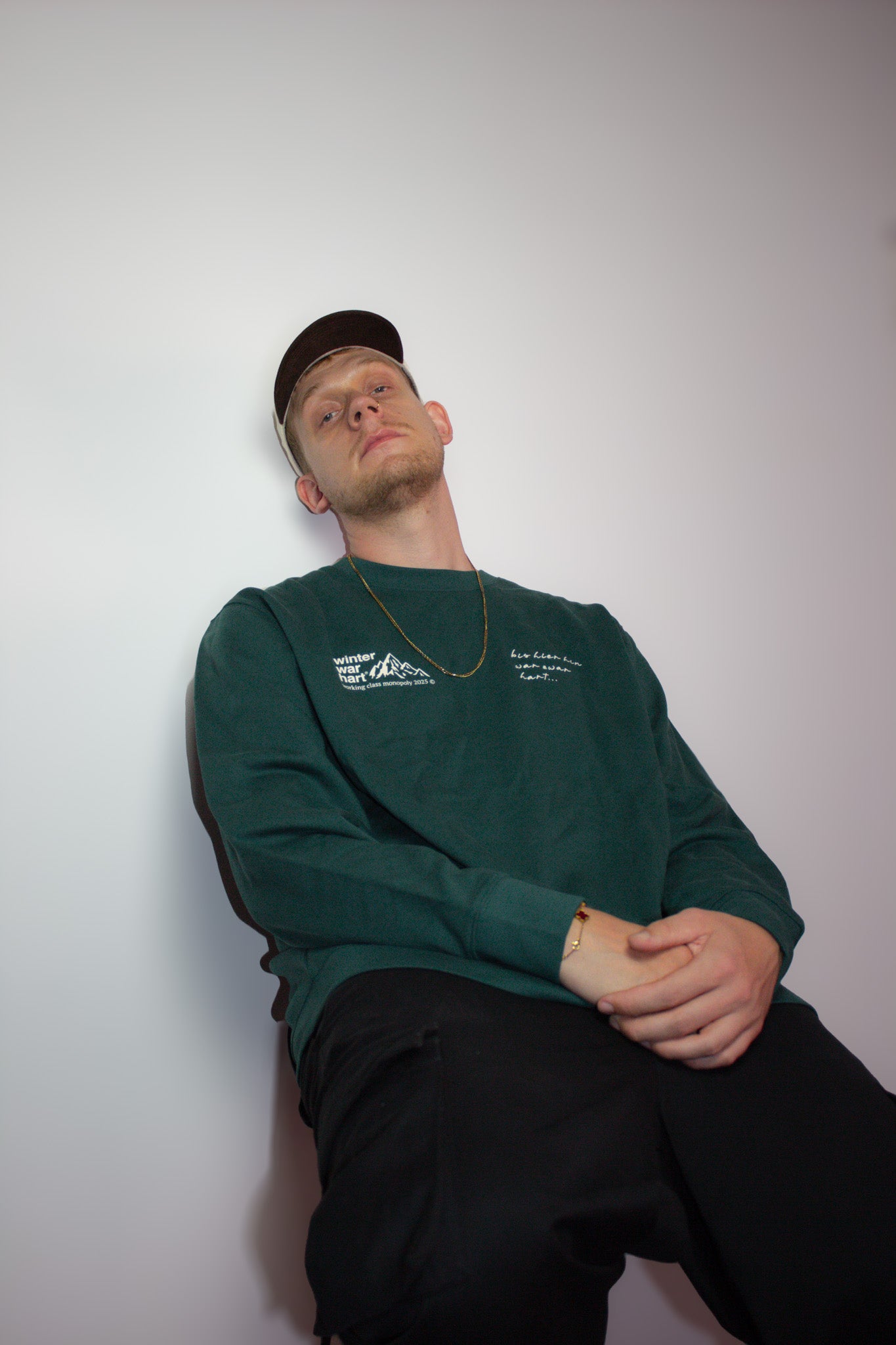 WWH SWEATER PINE GREEN