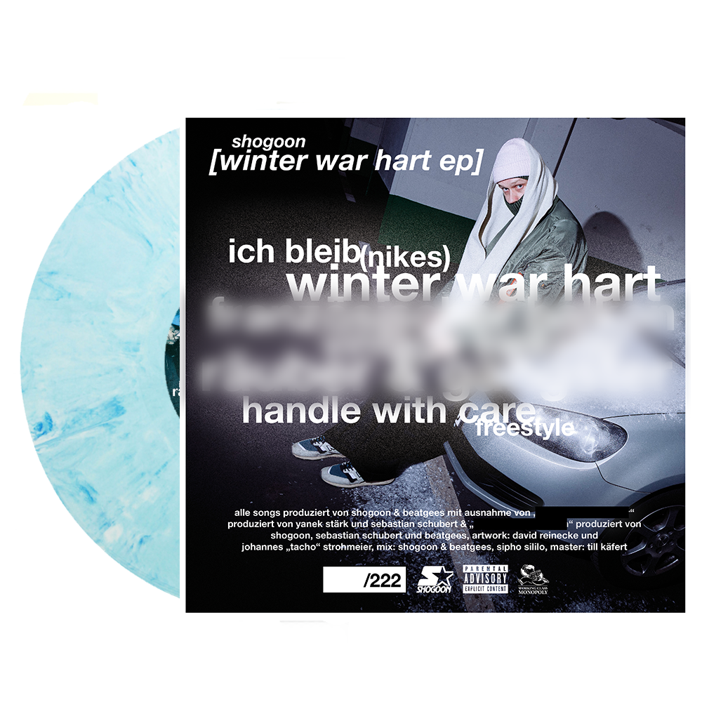 WINTER WAR HART VINYL - FROSTED BLUE (ltd. auf 222 Stk.)