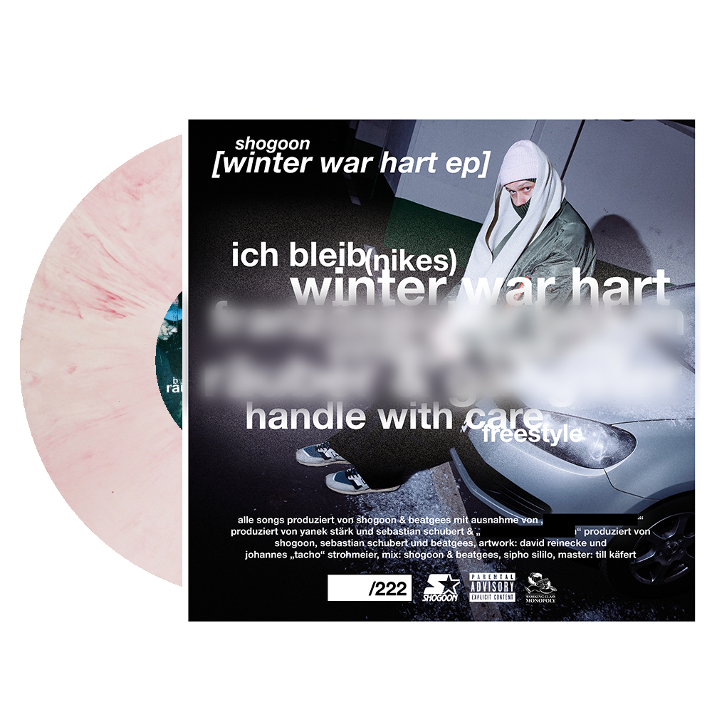 WINTER WAR HART VINYL - MARBLE RED (ltd. auf 222 Stk.)