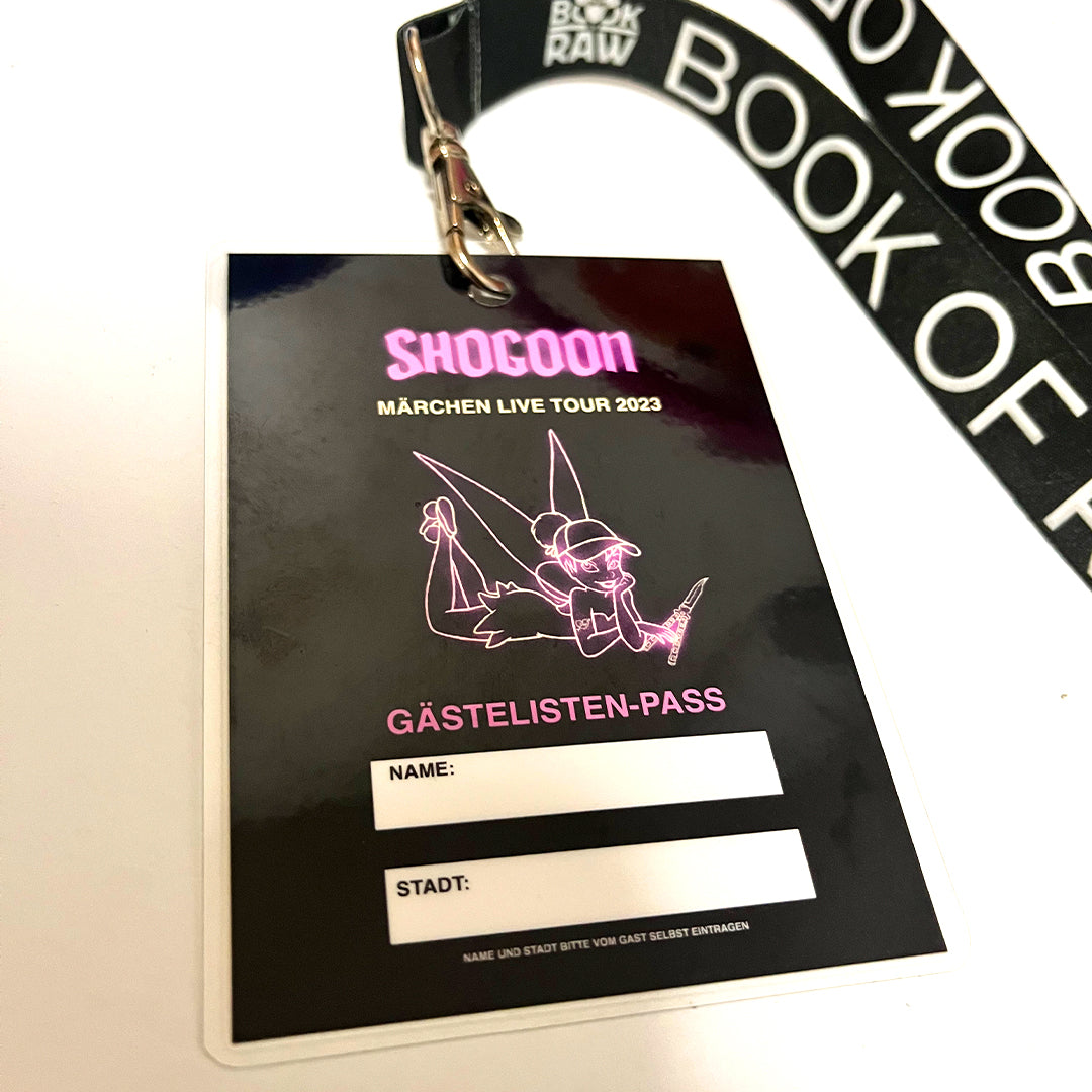GÄSTELISTEN-PASS & TOURSHIRT (BUNDLE)