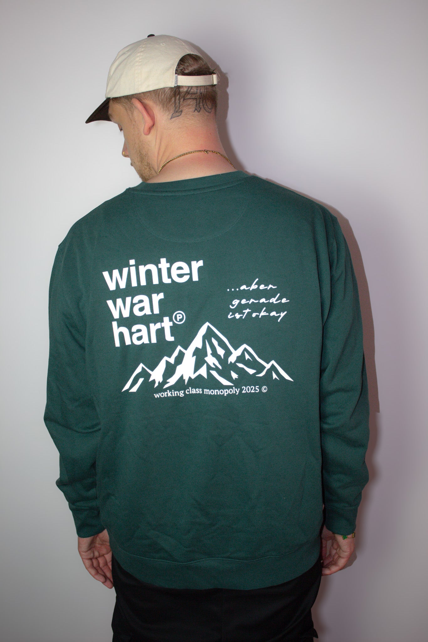 WWH SWEATER PINE GREEN